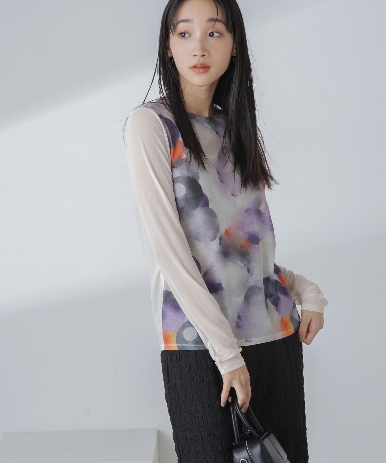 ストレッチチュール 前後2wayシアートップス 6694120311