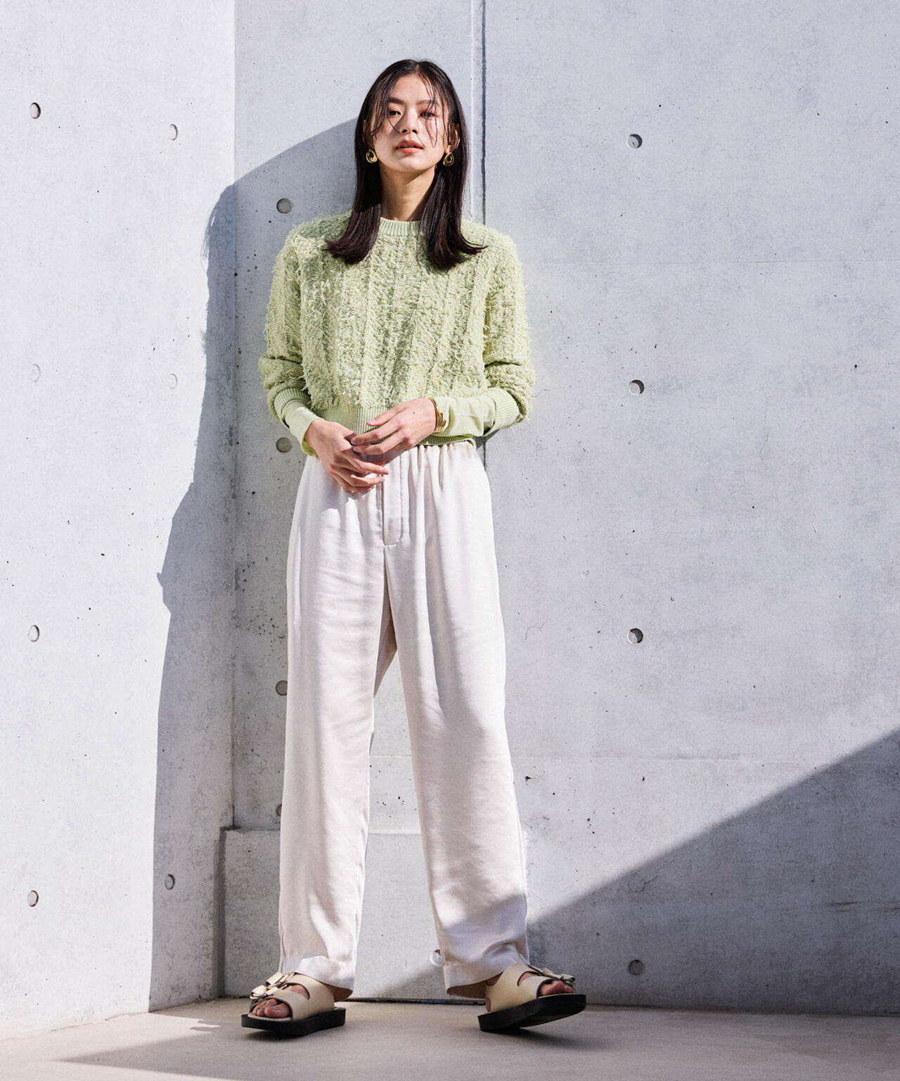 チュールモールショートニット 6694122302