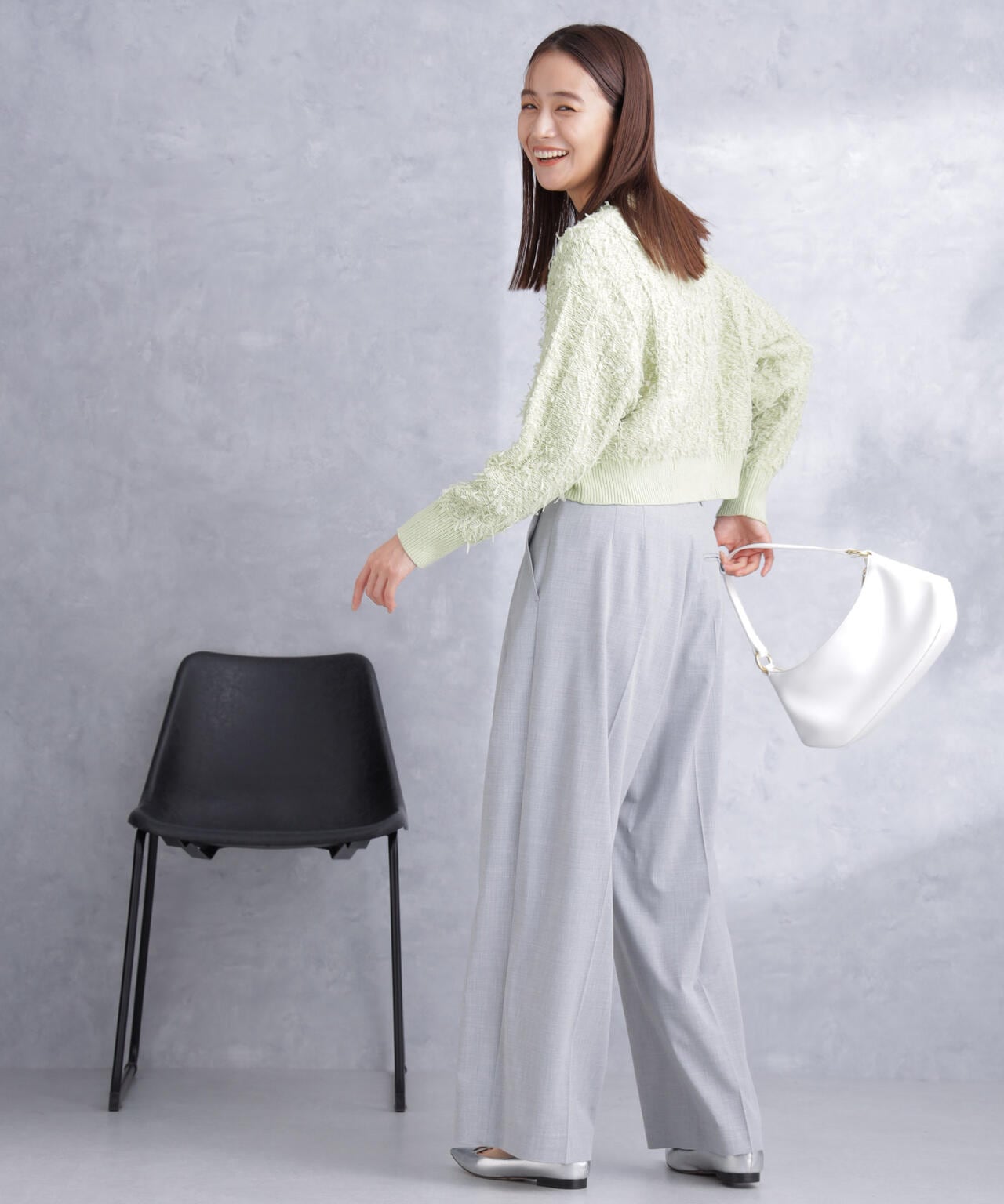 チュールモールショートニット 6694122302