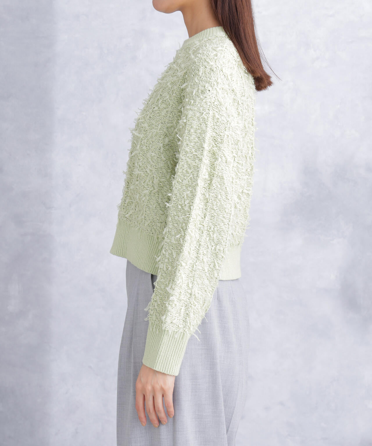 チュールモールショートニット 6694122302