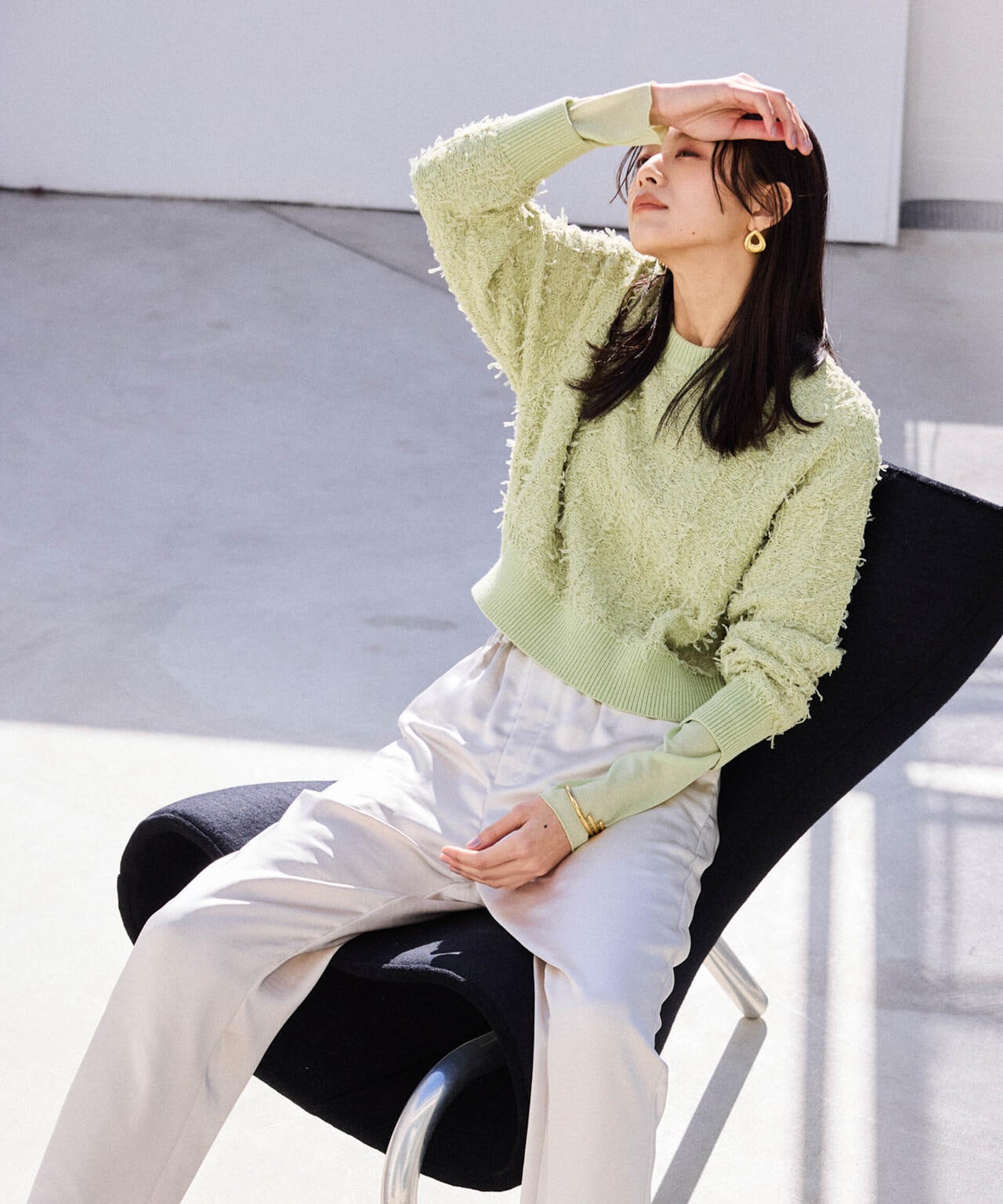 チュールモールショートニット 6694122302