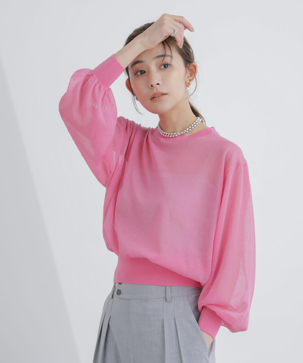 シアーボリュームプルオーバー 6694122309