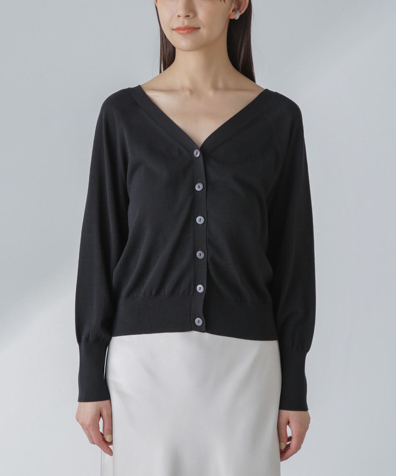 TEKNICO GIZA前後2wayカーディガン 6694122315