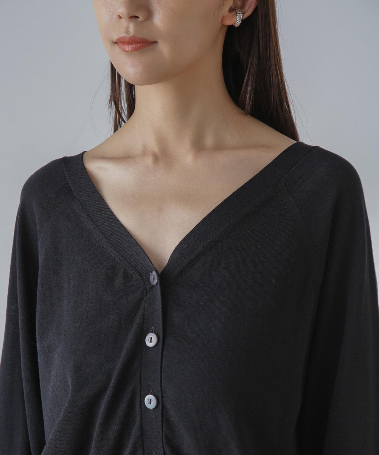 TEKNICO GIZA前後2wayカーディガン 6694122315