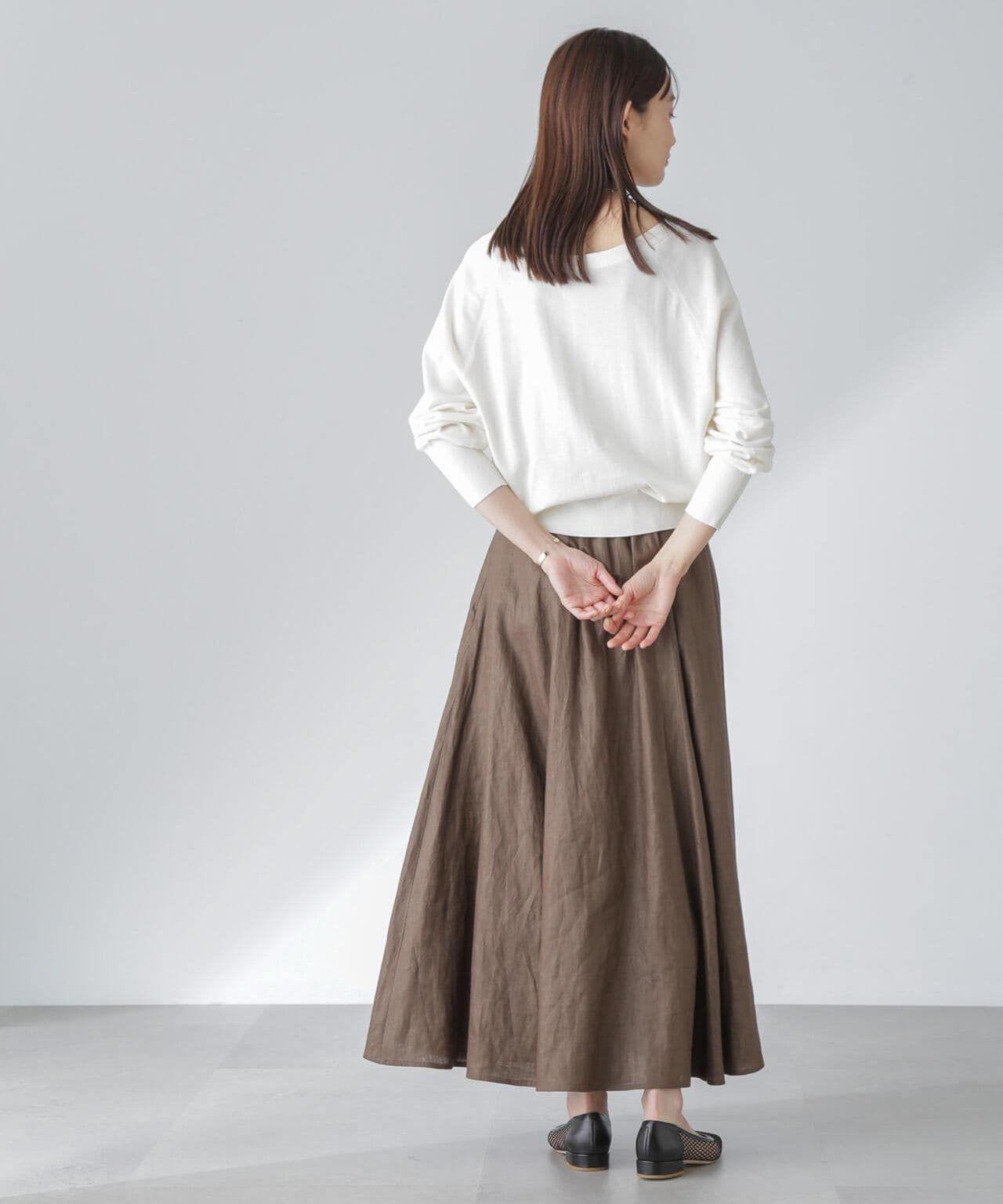 TEKNICO GIZA前後2wayカーディガン 6694122315