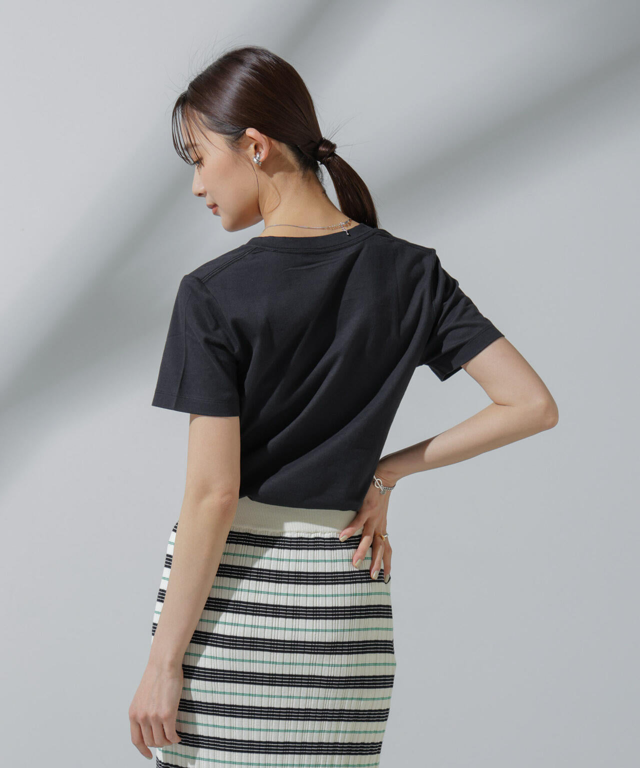 Anti Soaked(R) 汗染み防止 VネックTシャツ 6694124303