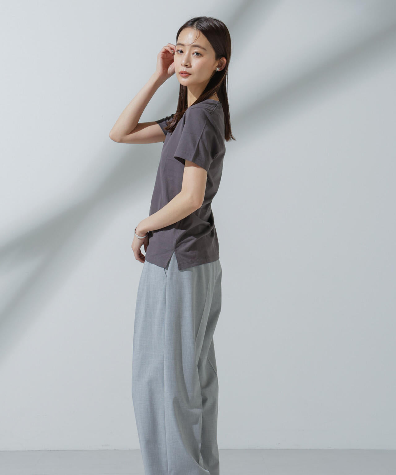 Anti Soaked(R) 汗染み防止 VネックTシャツ 6694124303
