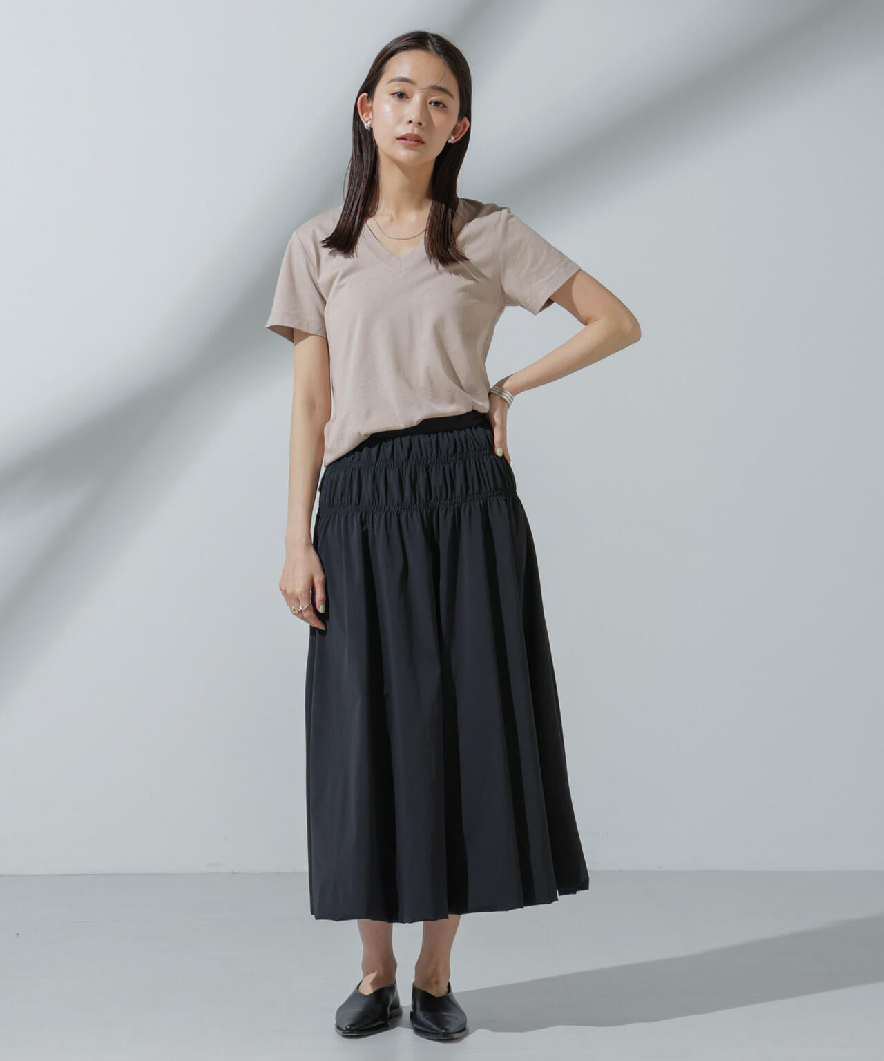 Anti Soaked(R) 汗染み防止 VネックTシャツ 6694124303
