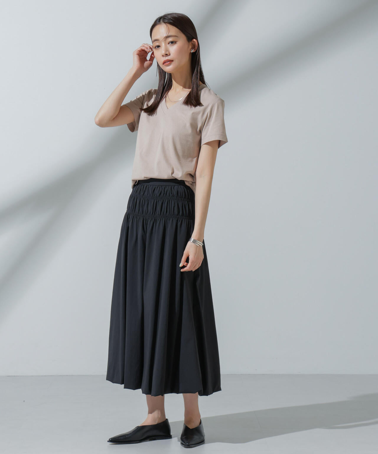 Anti Soaked(R) 汗染み防止 VネックTシャツ 6694124303
