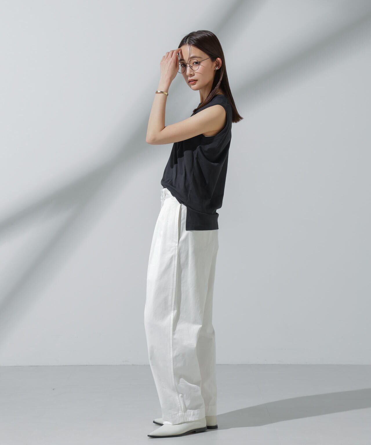Anti Soaked(R) 汗染み防止 ノースリーブTシャツ 6694124304