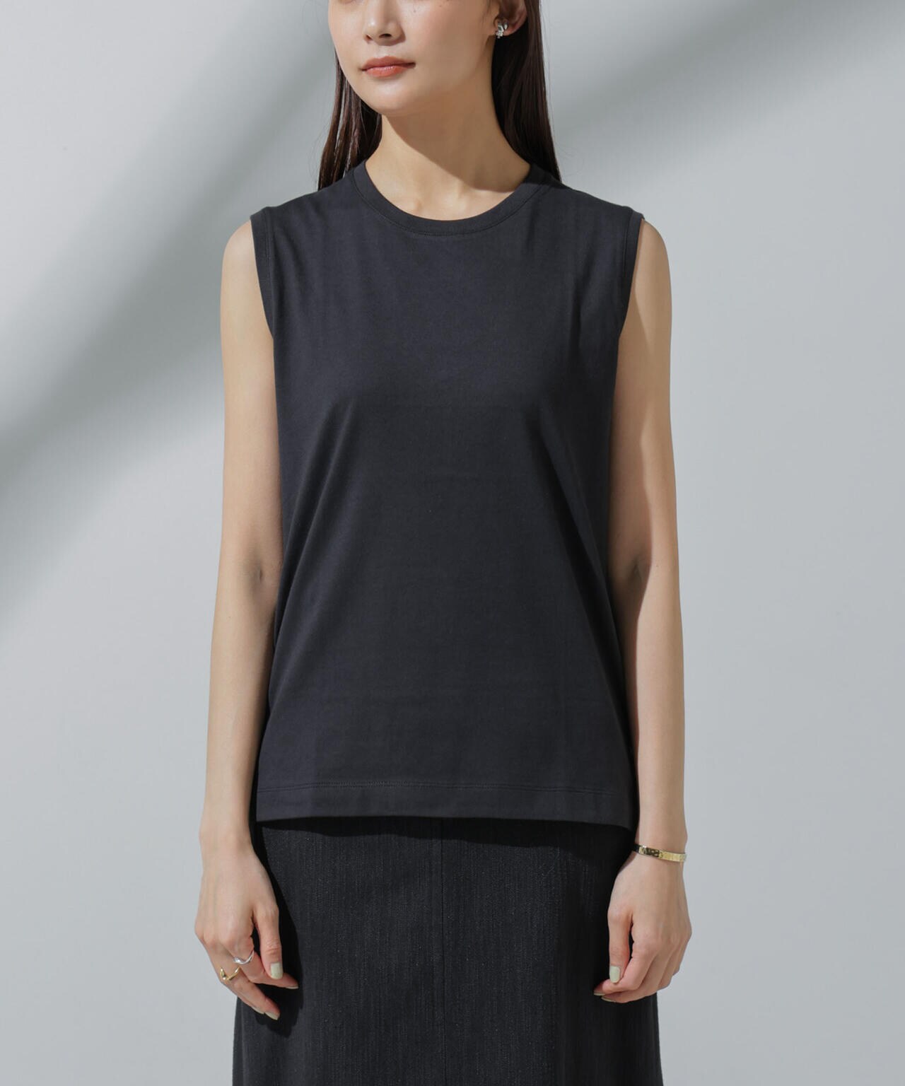 Anti Soaked(R) 汗染み防止 ノースリーブTシャツ 6694124304