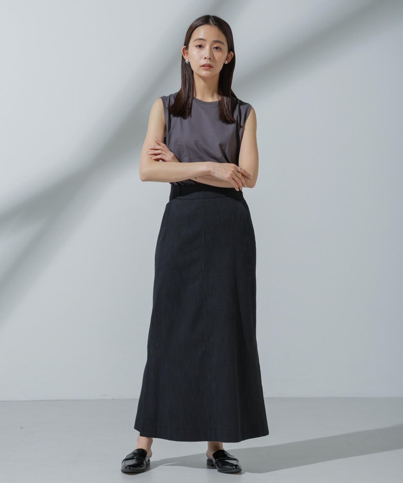 Anti Soaked(R) 汗染み防止 ノースリーブTシャツ 6694124304