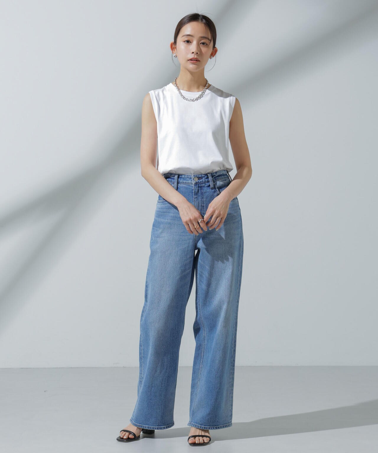 Anti Soaked(R) 汗染み防止 ノースリーブTシャツ 6694124304