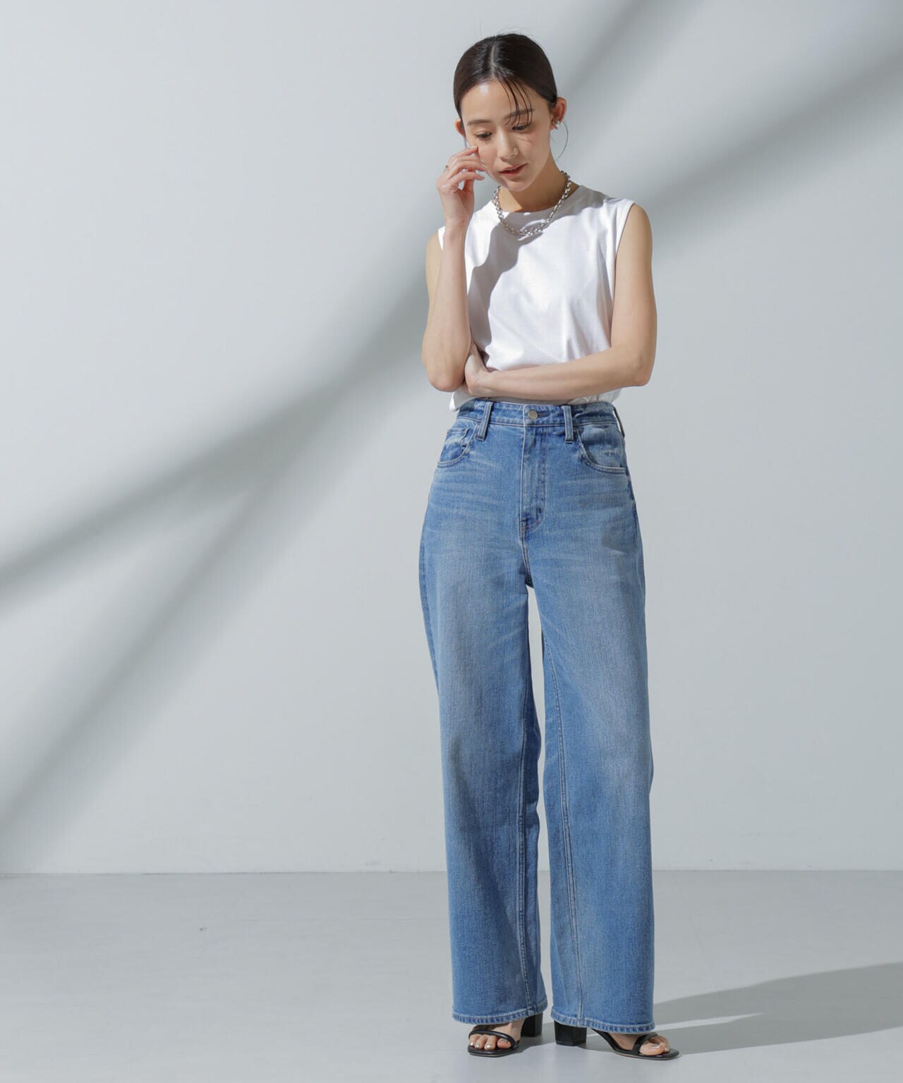 Anti Soaked(R) 汗染み防止 ノースリーブTシャツ 6694124304
