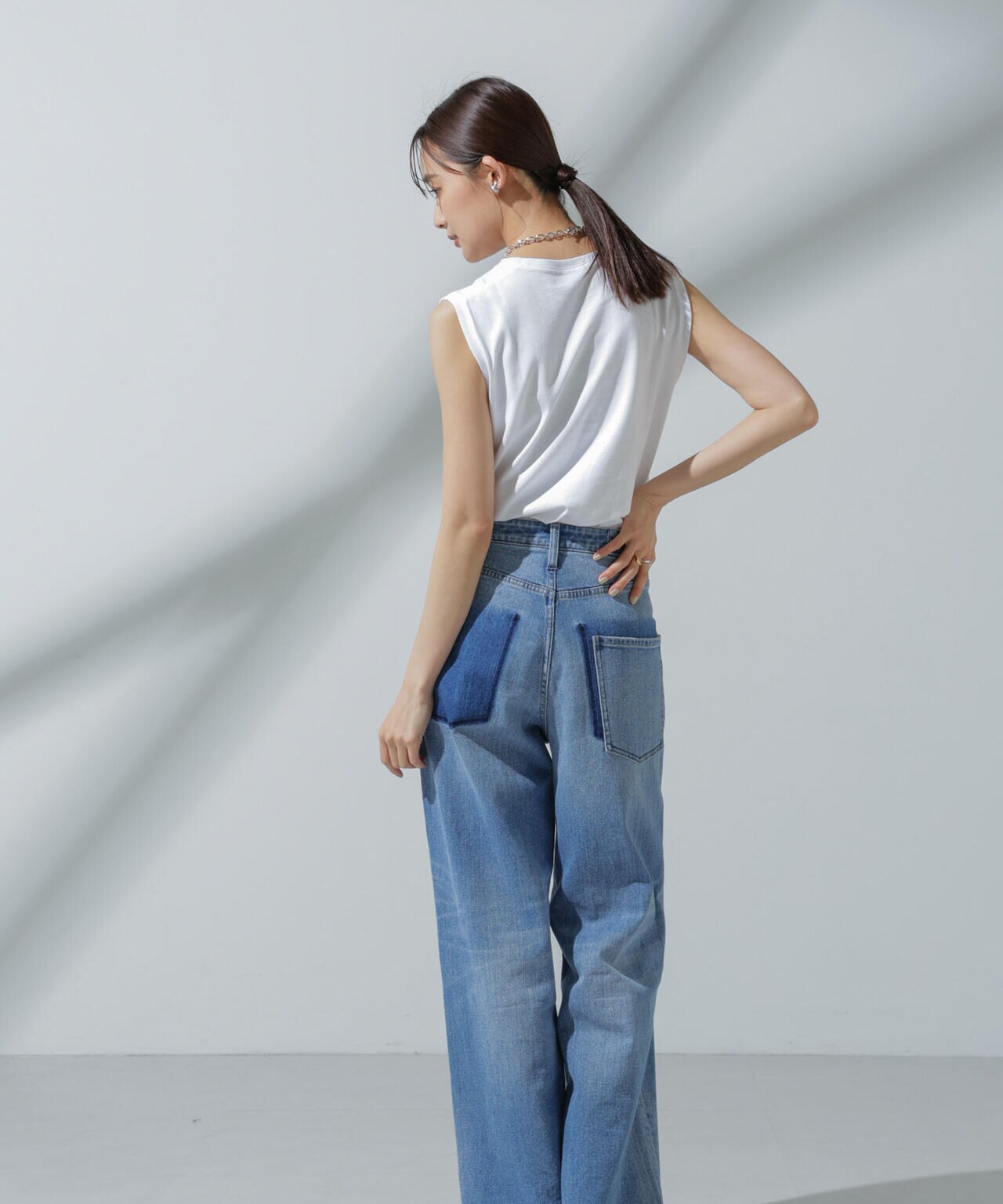 Anti Soaked(R) 汗染み防止 ノースリーブTシャツ 6694124304