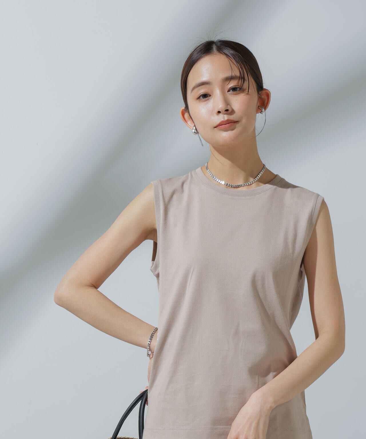 Anti Soaked(R) 汗染み防止 ノースリーブTシャツ 6694124304