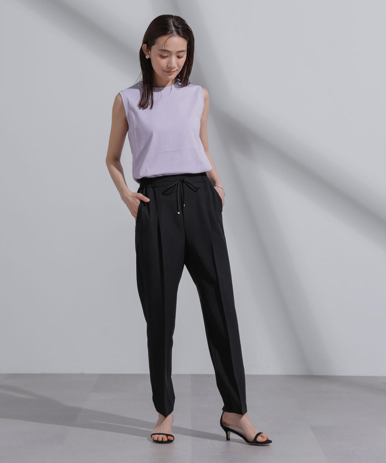 Anti Soaked(R) 汗染み防止 カラフルノースリTシャツ 6694124314