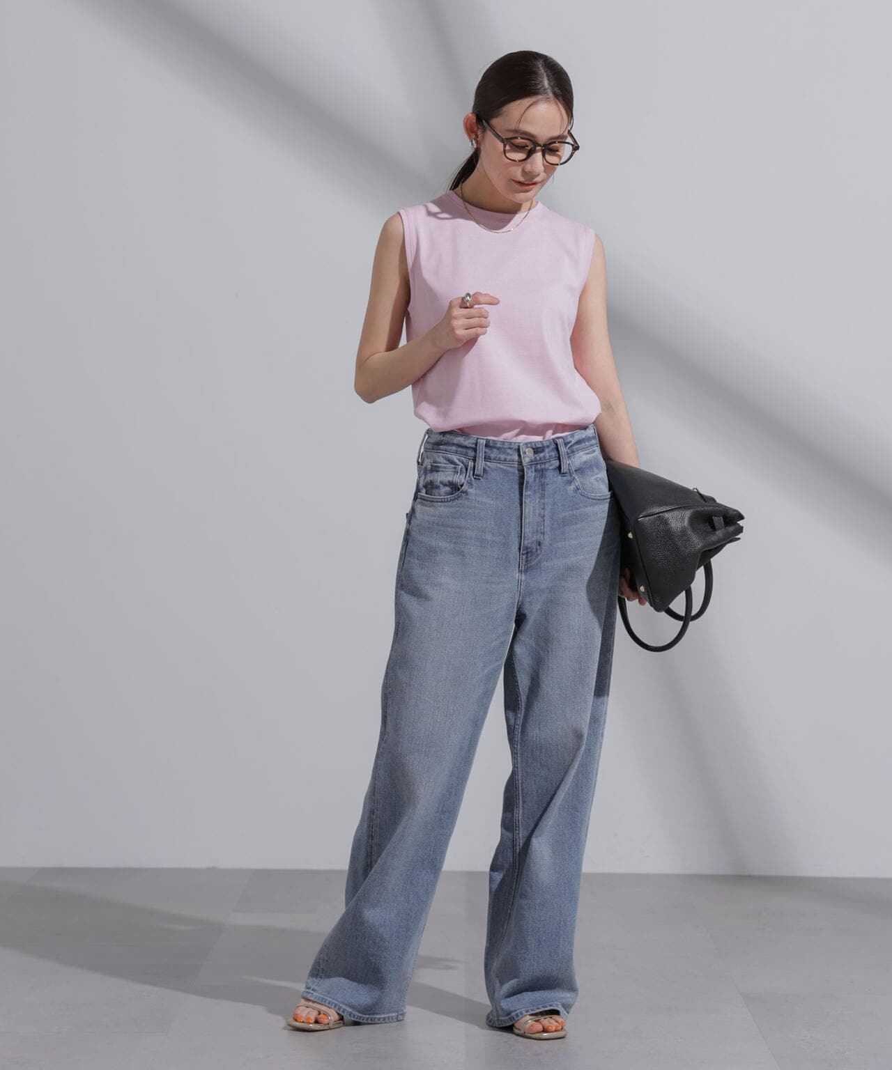 Anti Soaked(R) 汗染み防止 カラフルノースリTシャツ 6694124314