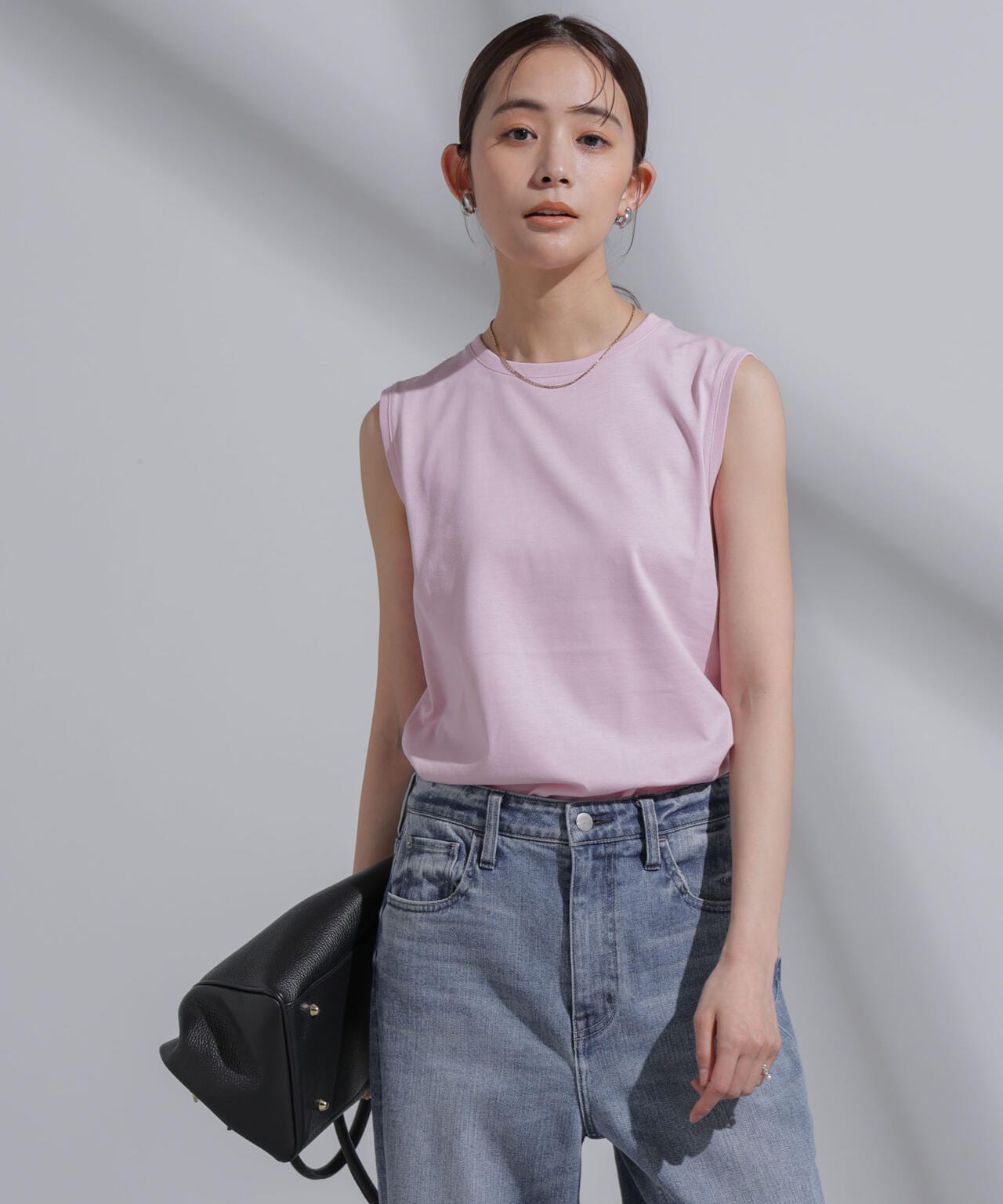 Anti Soaked(R) 汗染み防止 カラフルノースリTシャツ 6694124314