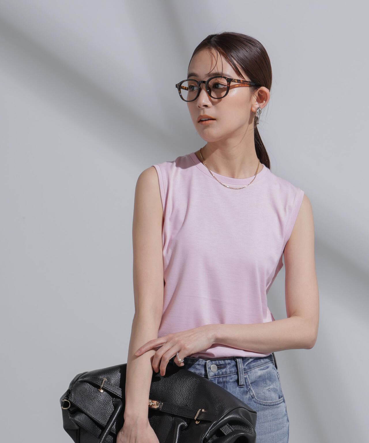 Anti Soaked(R) 汗染み防止 カラフルノースリTシャツ 6694124314