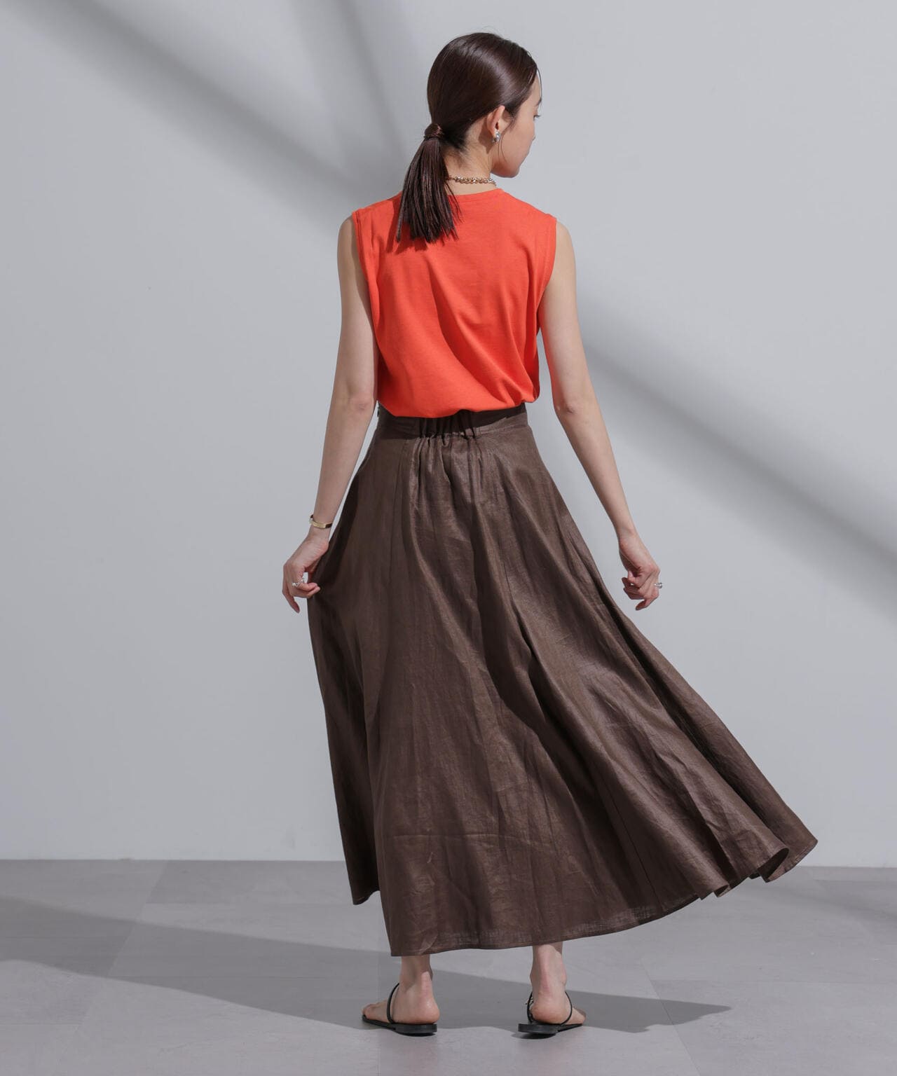 Anti Soaked(R) 汗染み防止 カラフルノースリTシャツ 6694124314