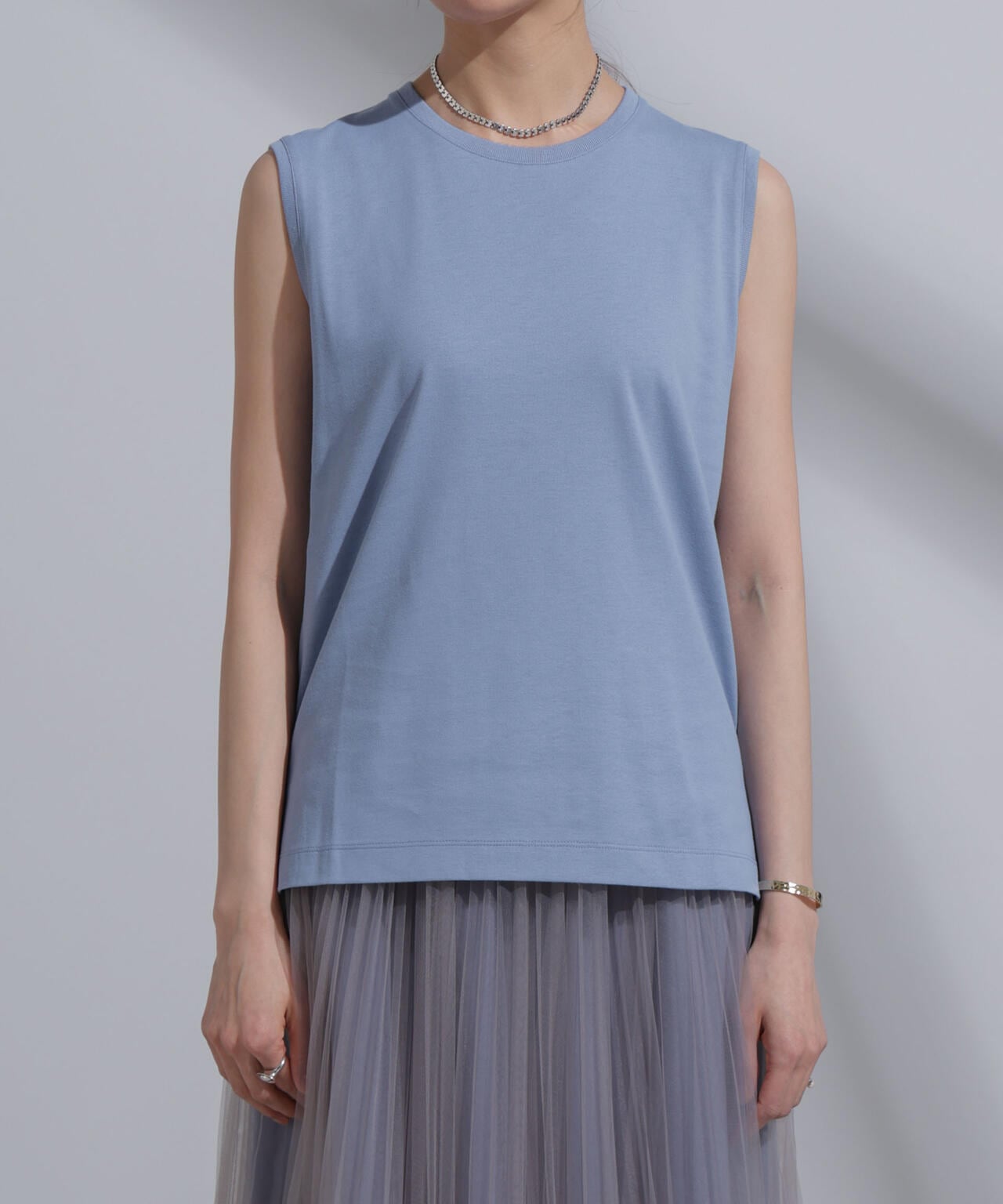 Anti Soaked(R) 汗染み防止 カラフルノースリTシャツ 6694124314