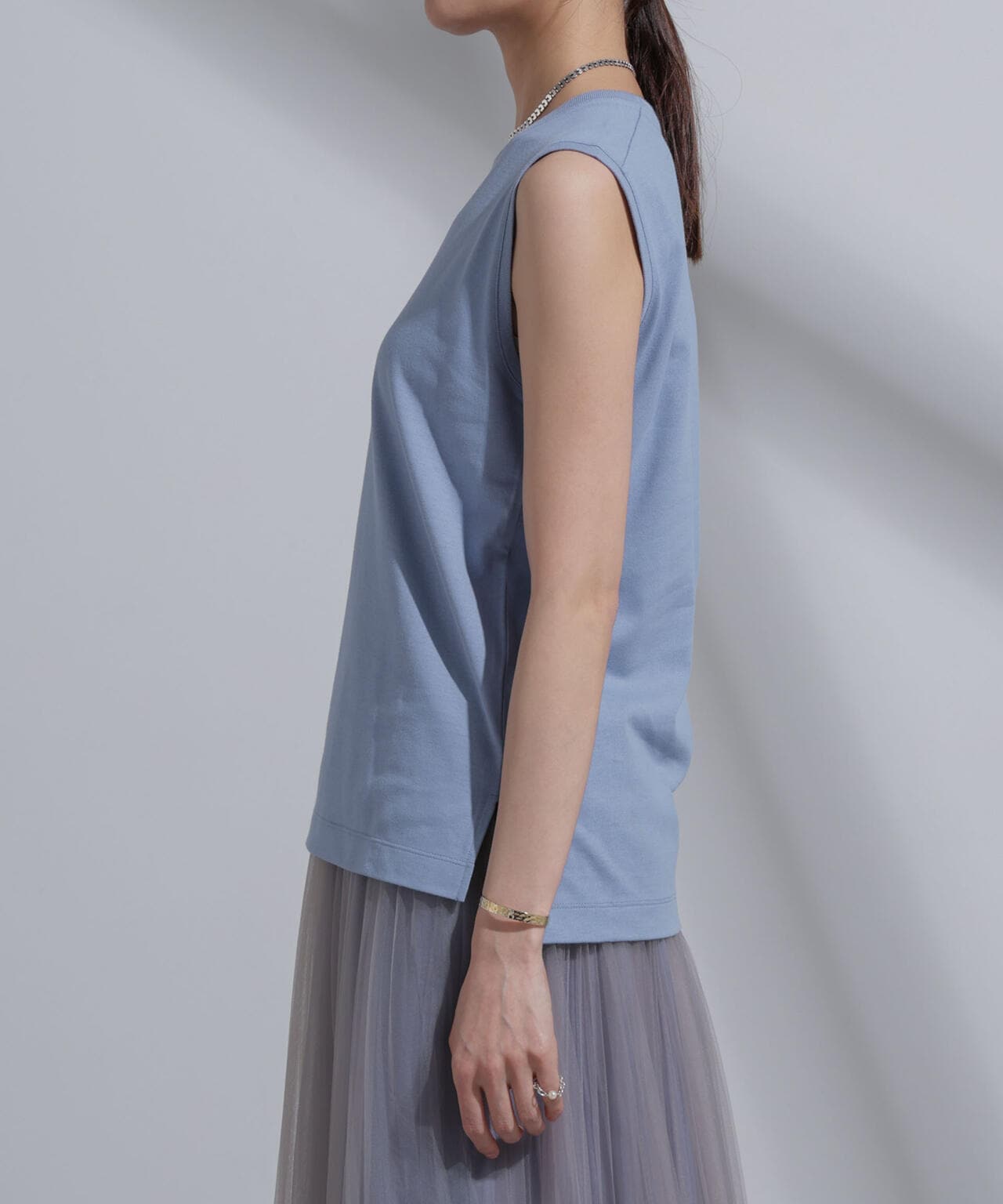 Anti Soaked(R) 汗染み防止 カラフルノースリTシャツ 6694124314