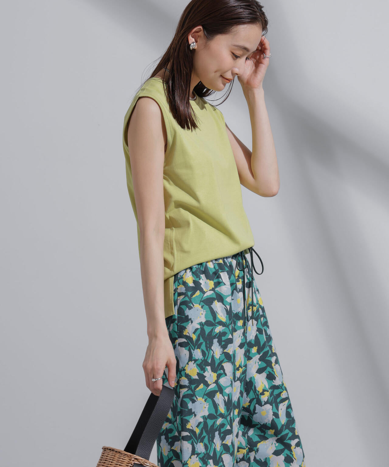 Anti Soaked(R) 汗染み防止 カラフルノースリTシャツ 6694124314