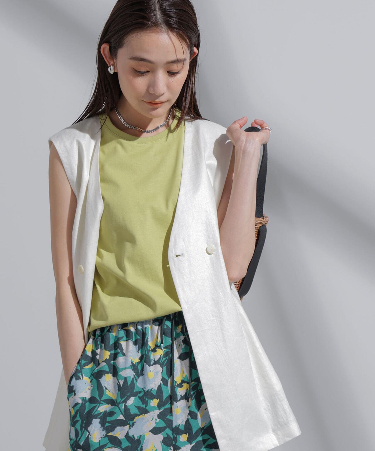 Anti Soaked(R) 汗染み防止 カラフルノースリTシャツ 6694124314