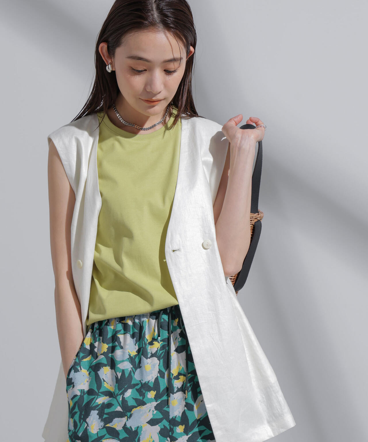 Anti Soaked(R) 汗染み防止 カラフルノースリTシャツ 6694124314