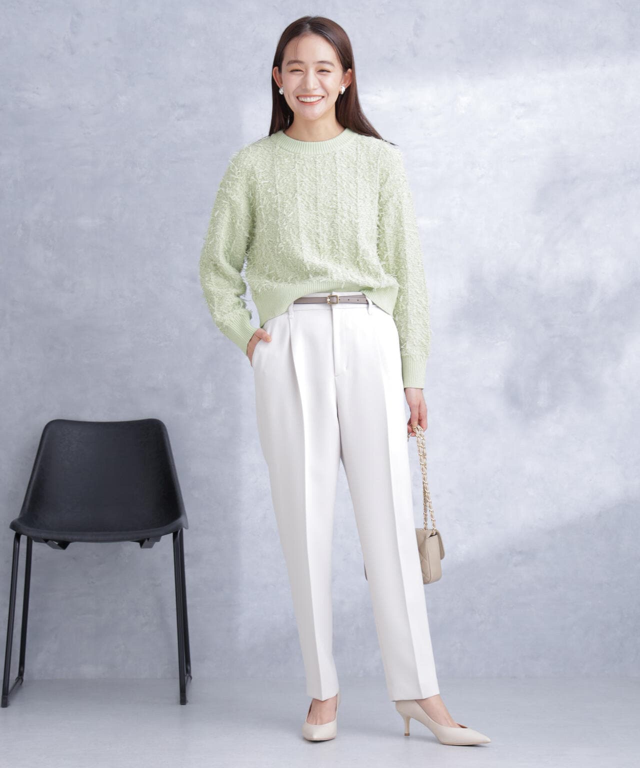 デイリーファンクション タックテーパードパンツ(セットアップ可) 6694127300