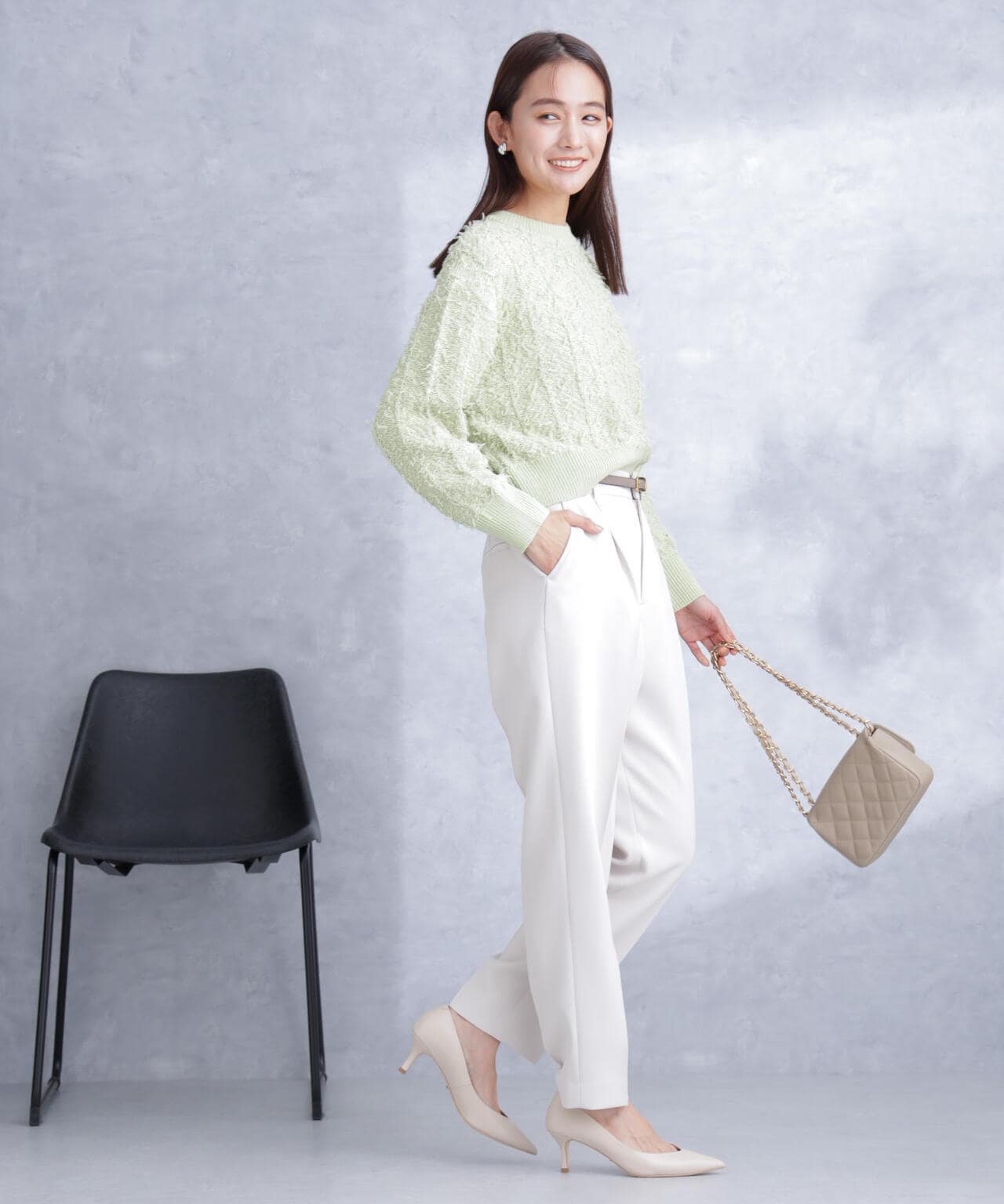 デイリーファンクション タックテーパードパンツ(セットアップ可) 6694127300