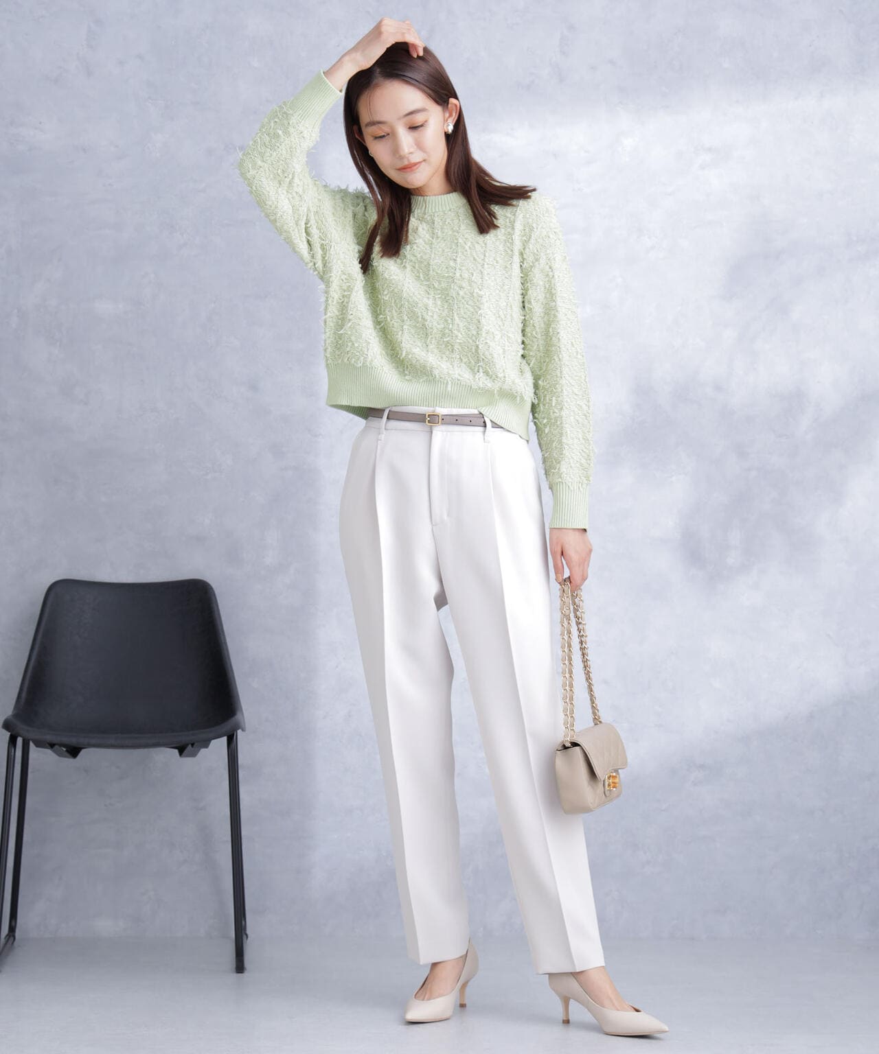 デイリーファンクション タックテーパードパンツ(セットアップ可) 6694127300