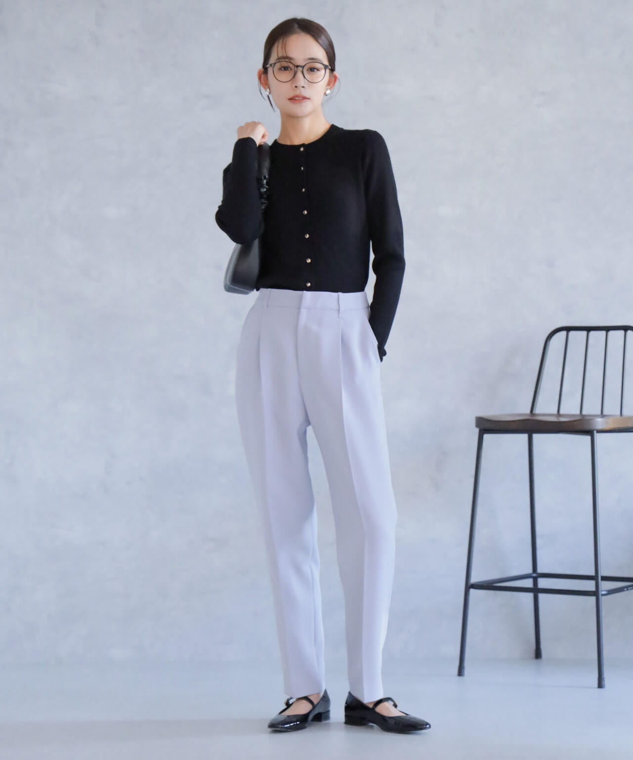 デイリーファンクション タックテーパードパンツ(セットアップ可) 6694127300