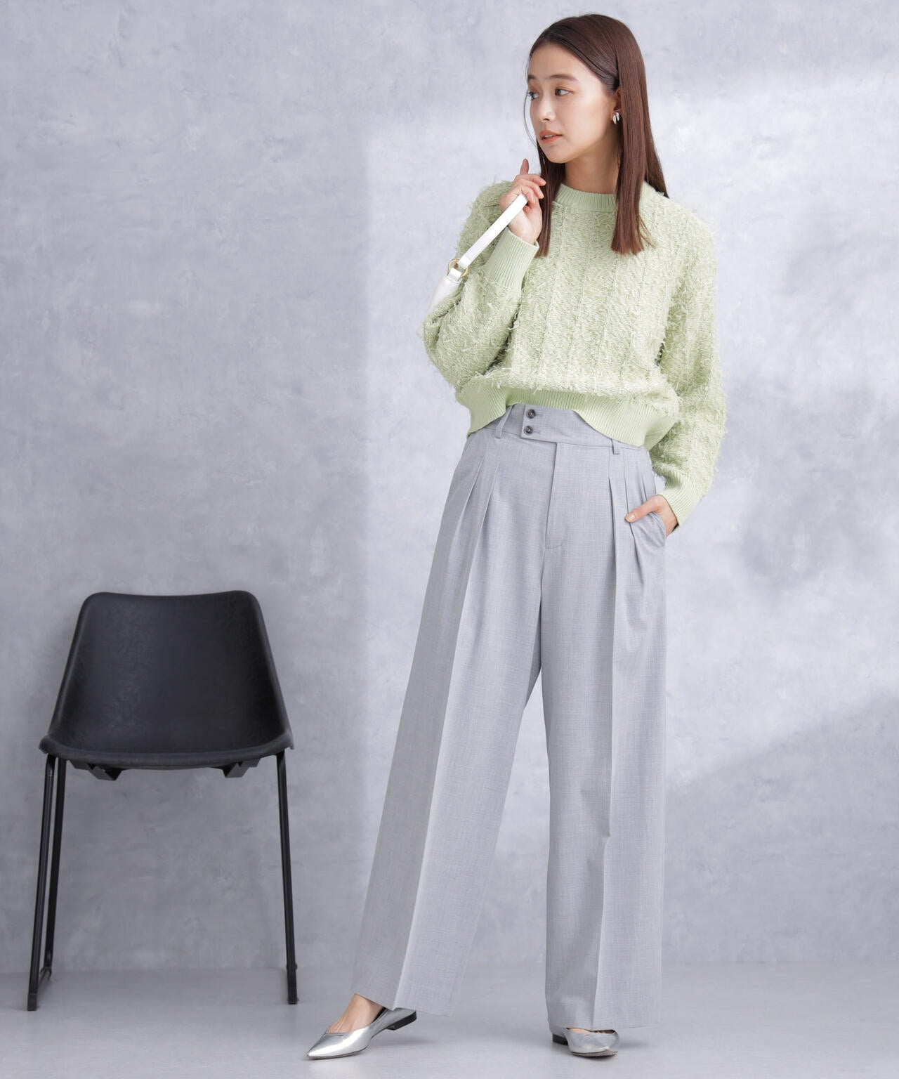 トロストレッチ2タックワイドパンツ(セットアップ可) 6694127302