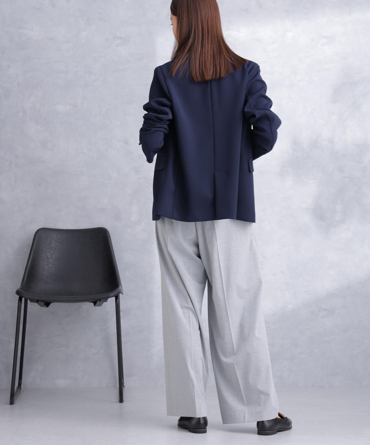 トロストレッチ2タックワイドパンツ(セットアップ可) 6694127302