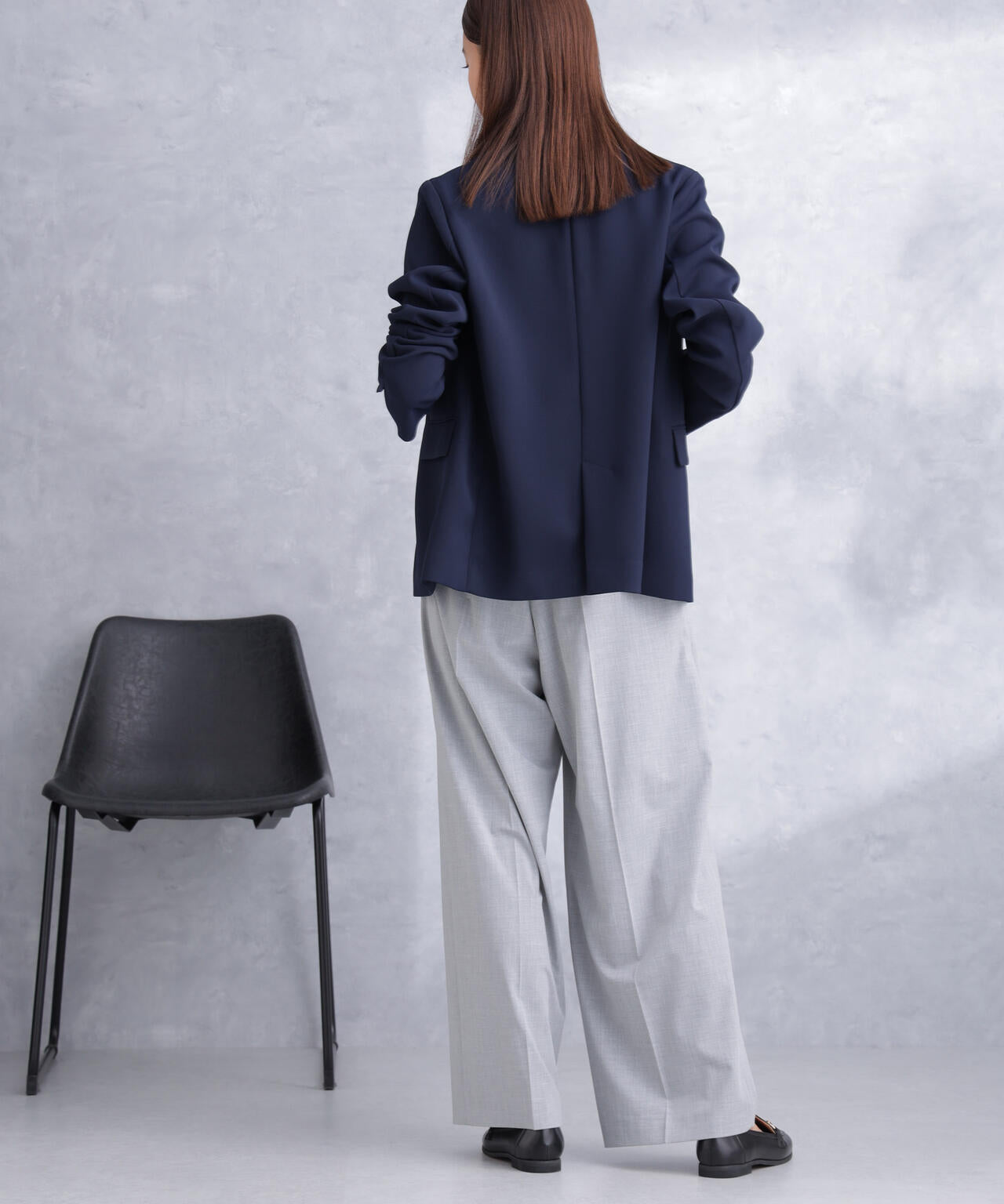 トロストレッチ2タックワイドパンツ(セットアップ可) 6694127302