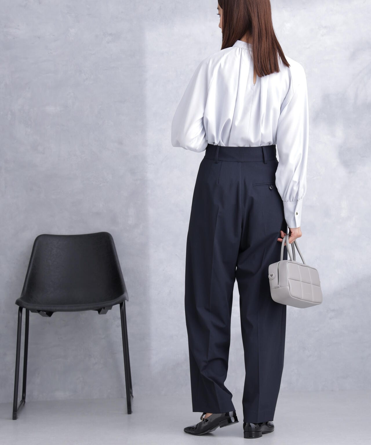 トロストレッチ2タックワイドパンツ(セットアップ可) 6694127302