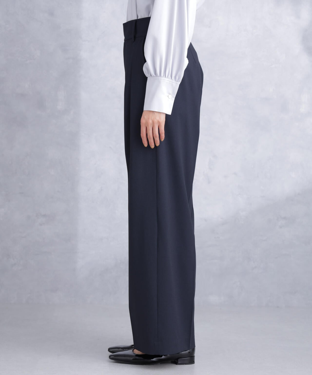 トロストレッチ2タックワイドパンツ(セットアップ可) 6694127302