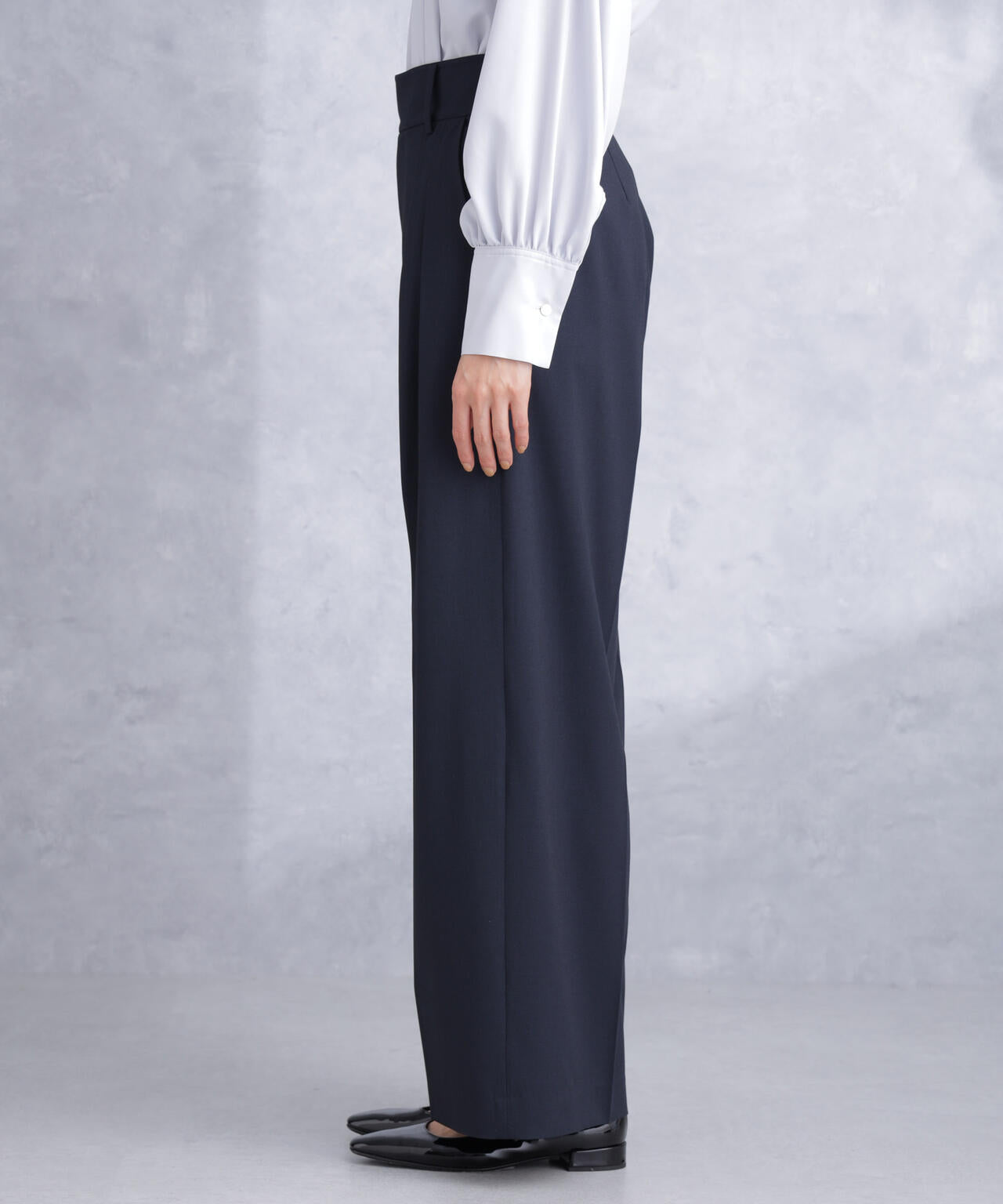 トロストレッチ2タックワイドパンツ(セットアップ可) 6694127302