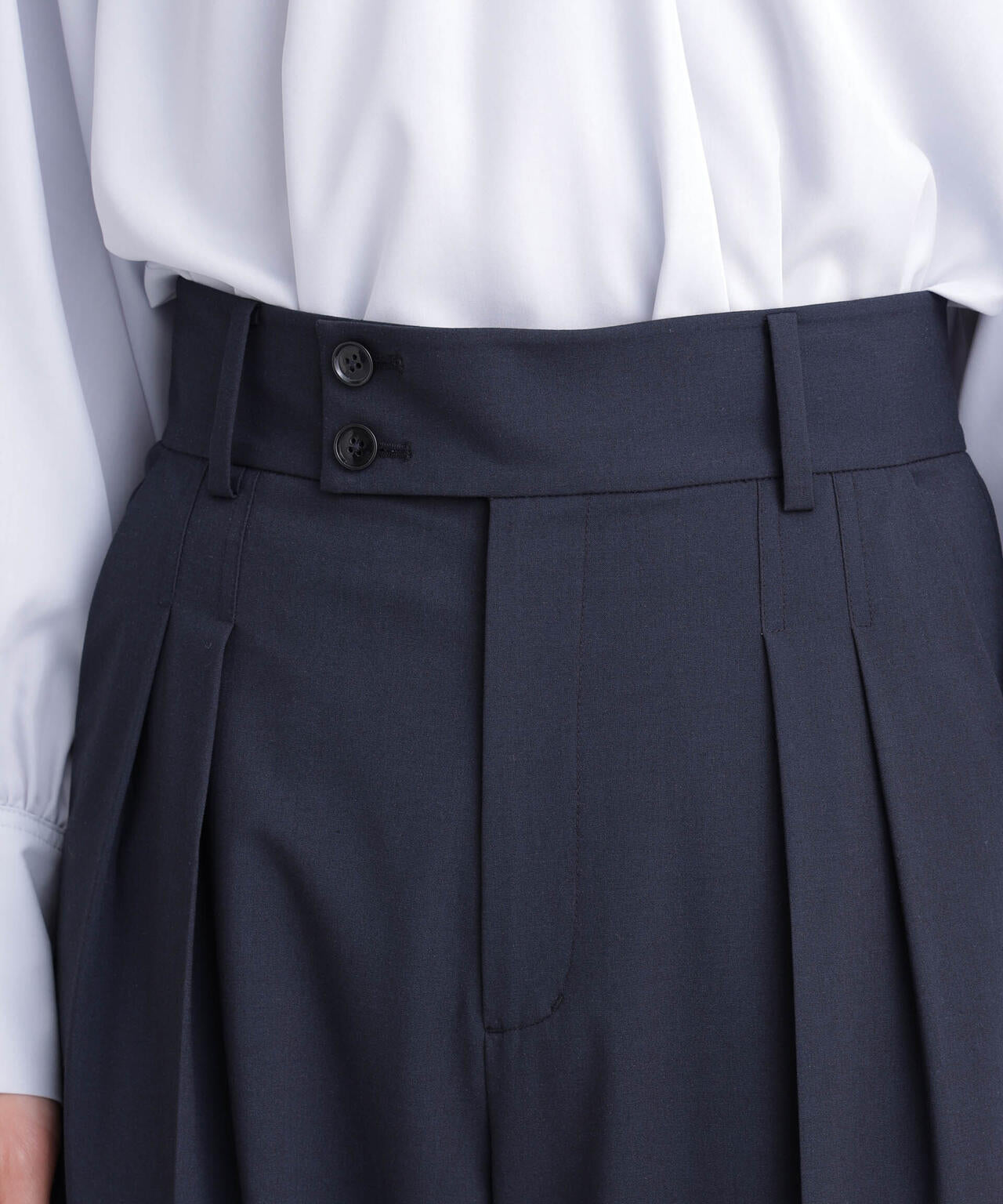 トロストレッチ2タックワイドパンツ(セットアップ可) 6694127302