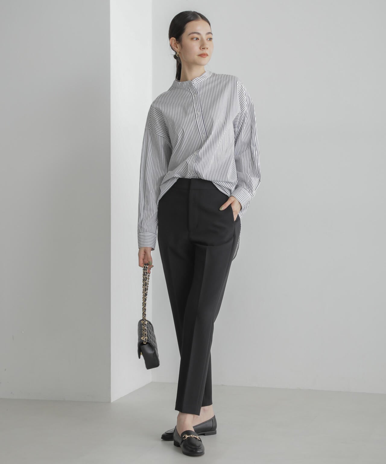 スリムテーパードパンツ 6694127306