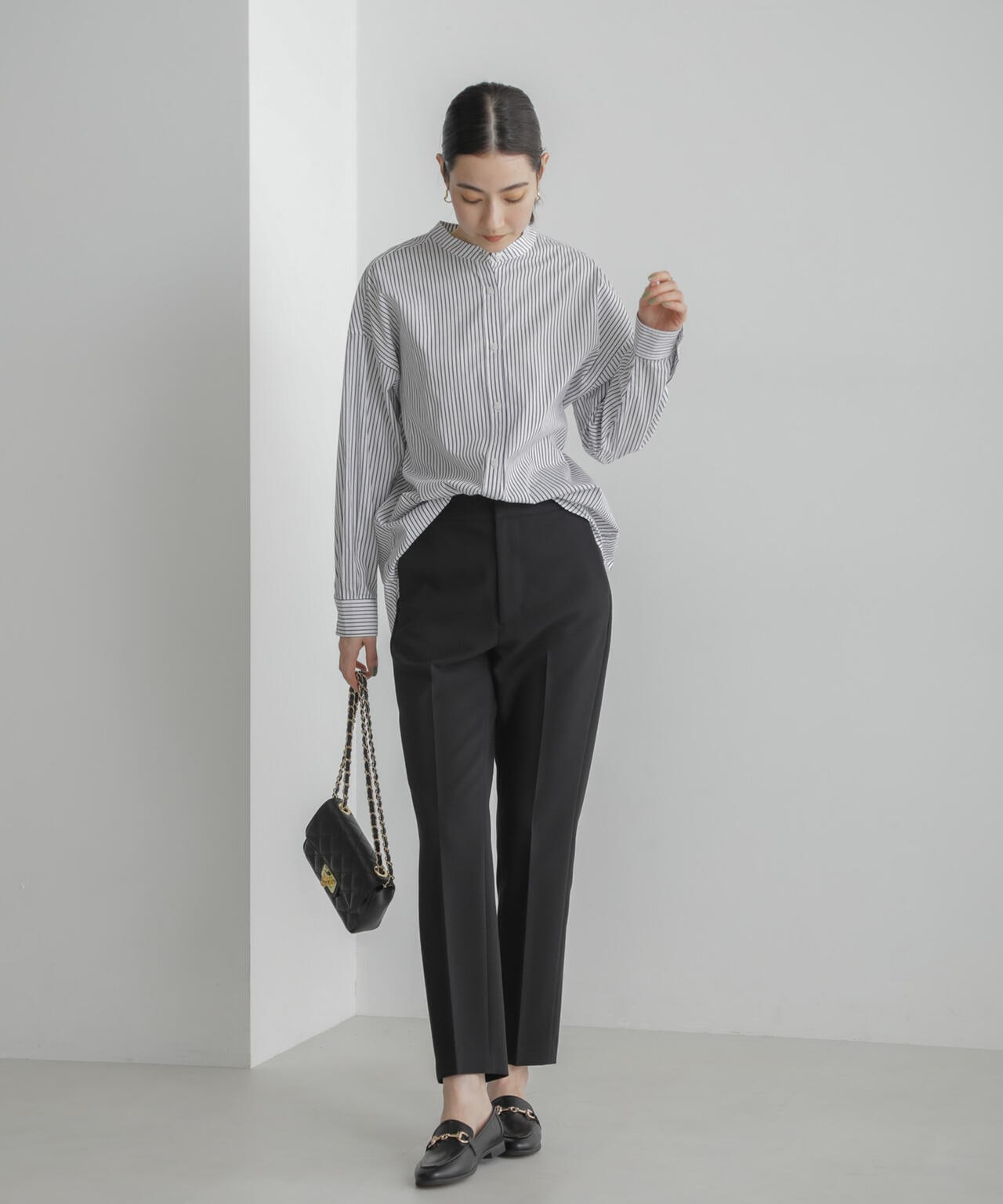 スリムテーパードパンツ 6694127306