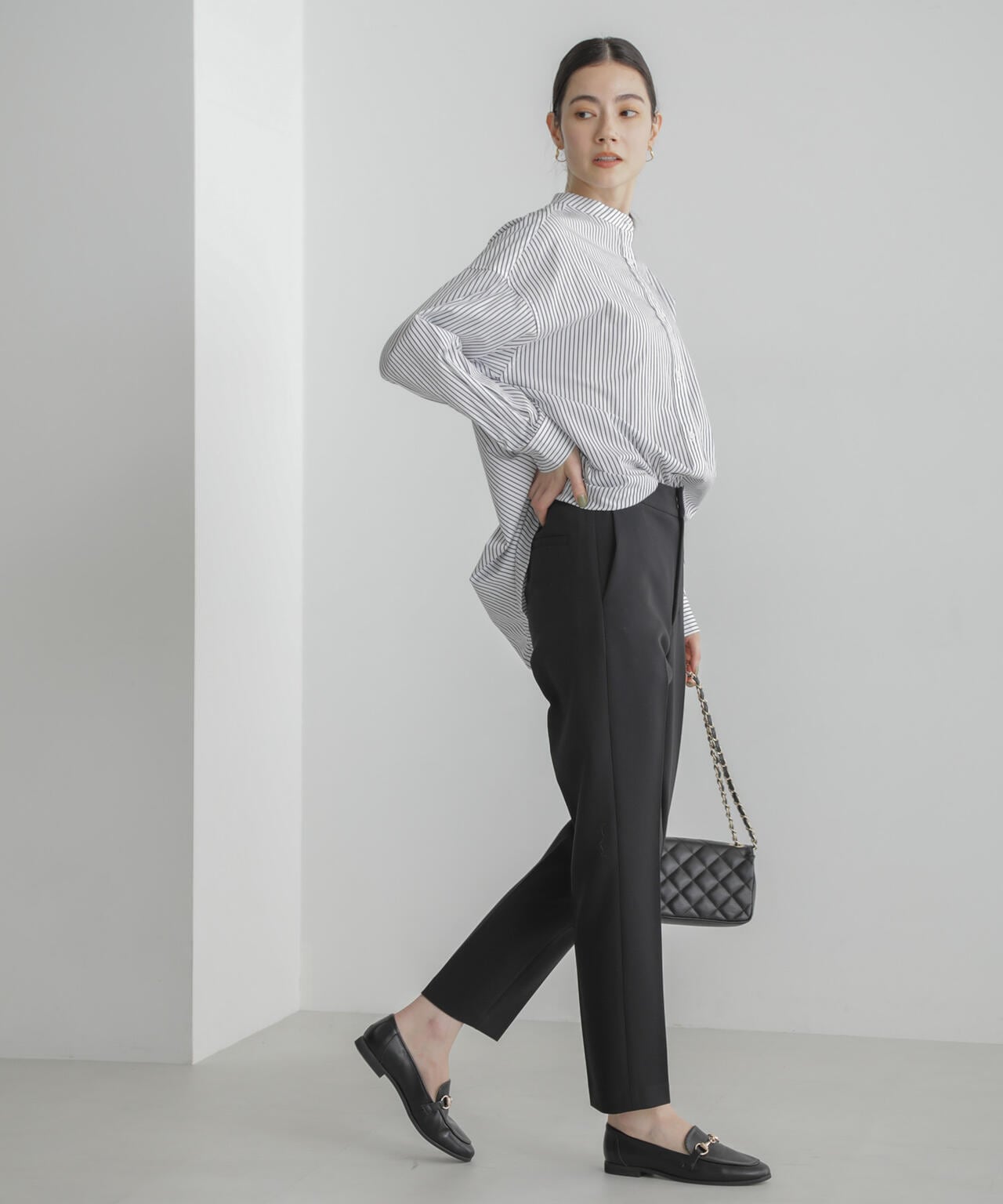 スリムテーパードパンツ 6694127306