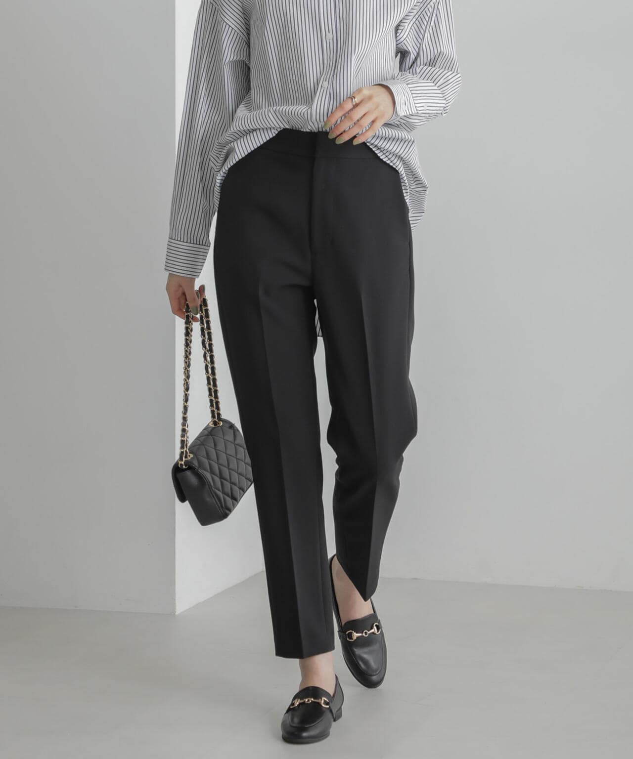 スリムテーパードパンツ 6694127306