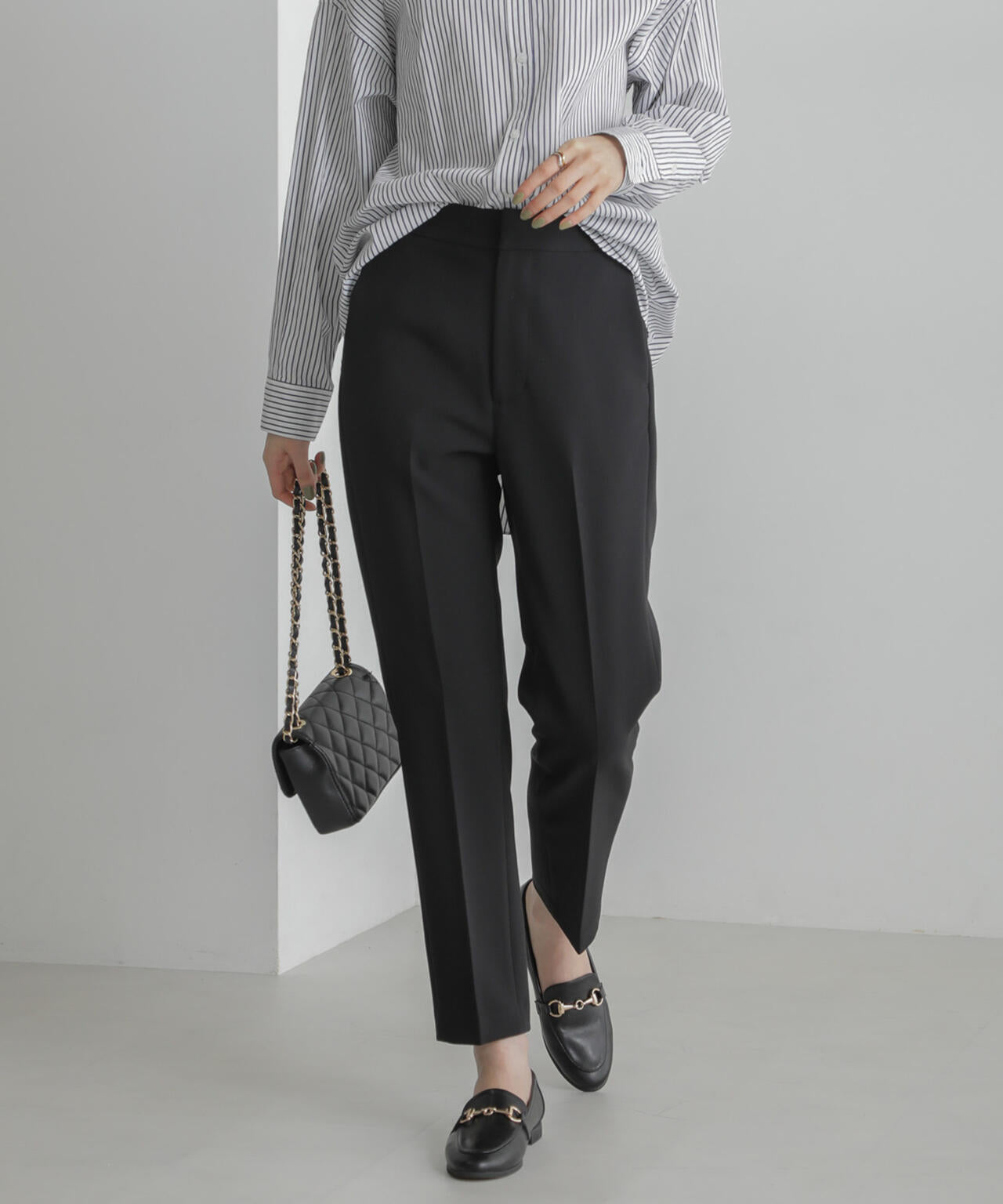 スリムテーパードパンツ 6694127306