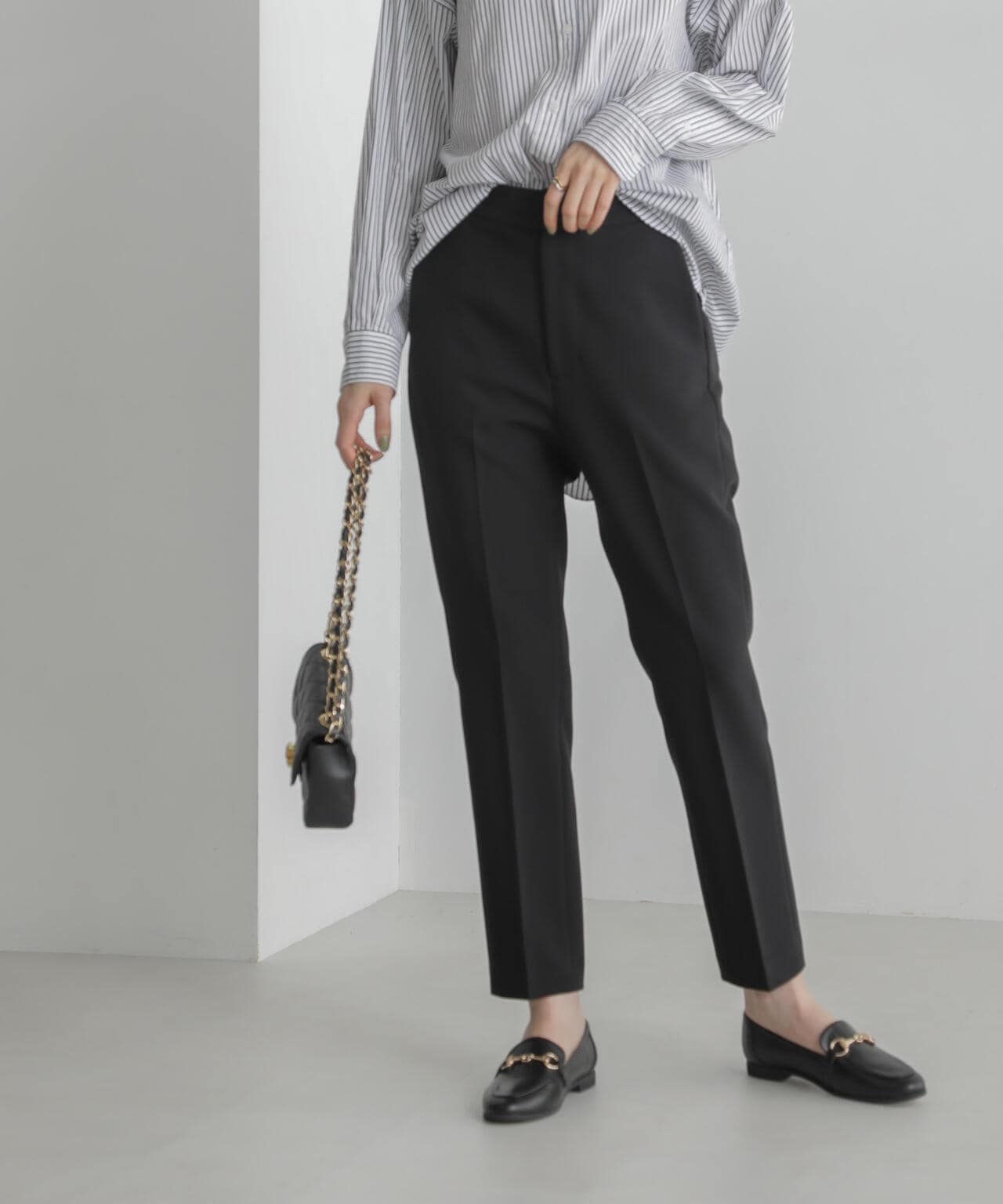 スリムテーパードパンツ 6694127306