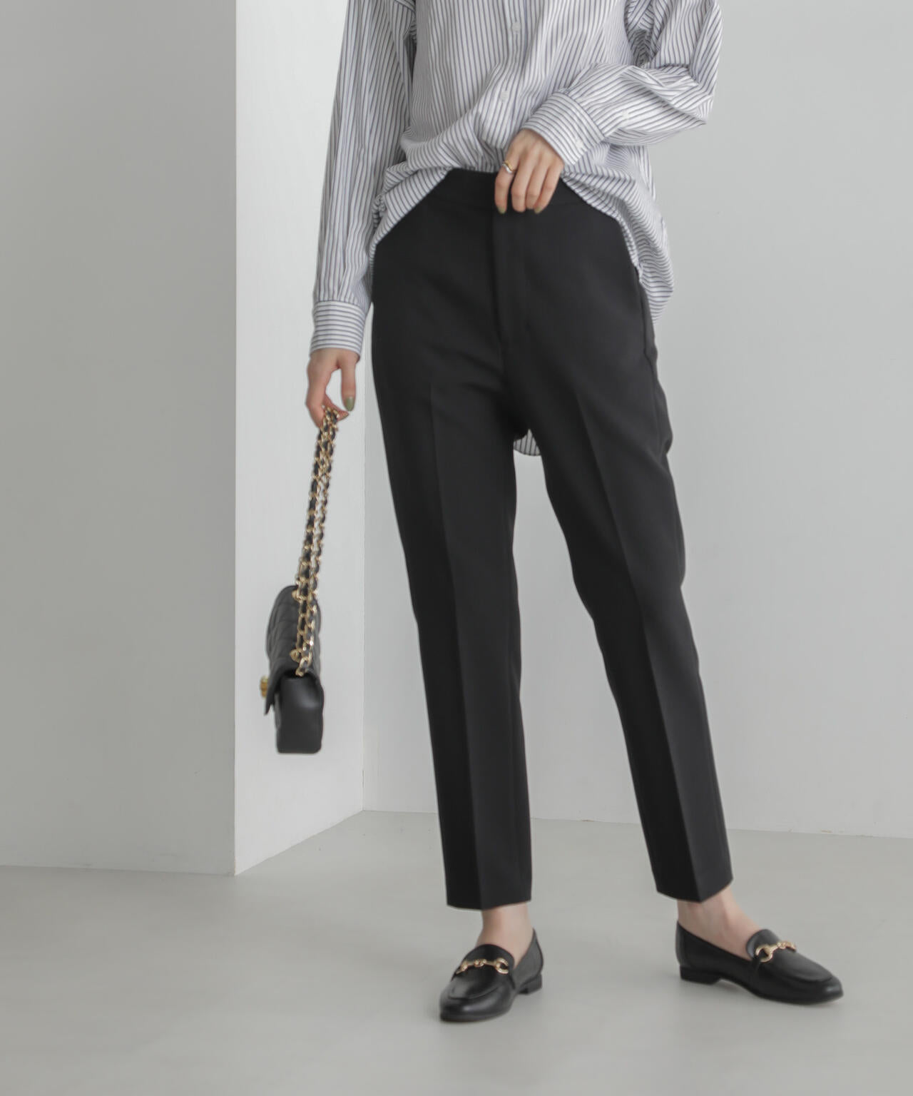 スリムテーパードパンツ 6694127306