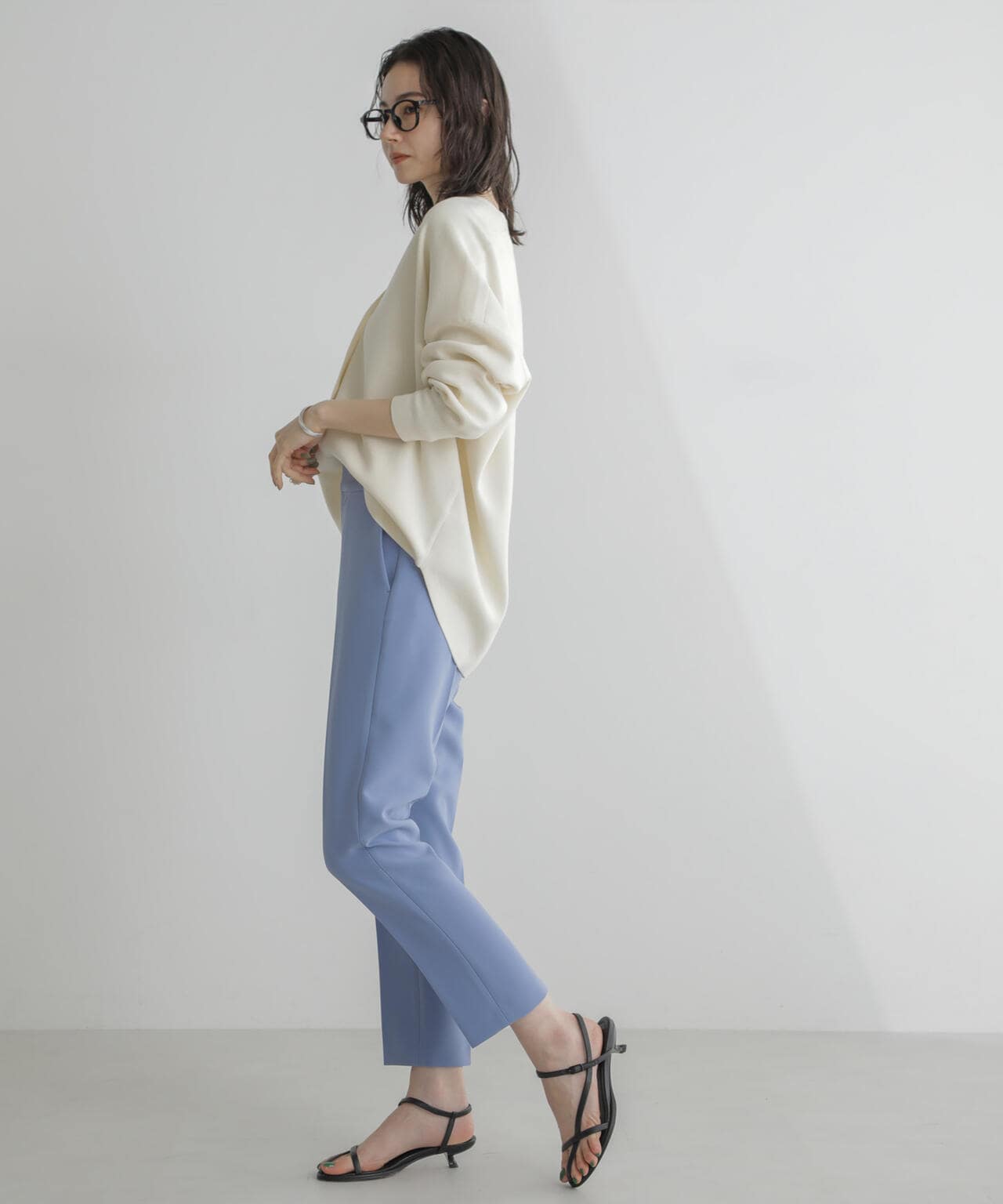 スリムテーパードパンツ 6694127306