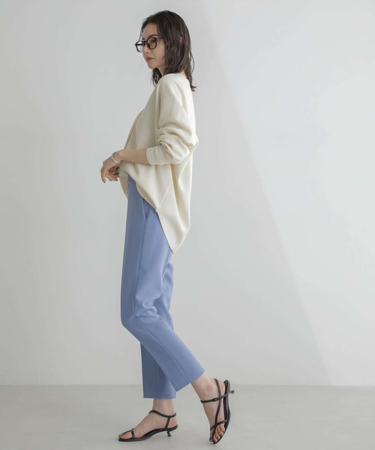 スリムテーパードパンツ 6694127306